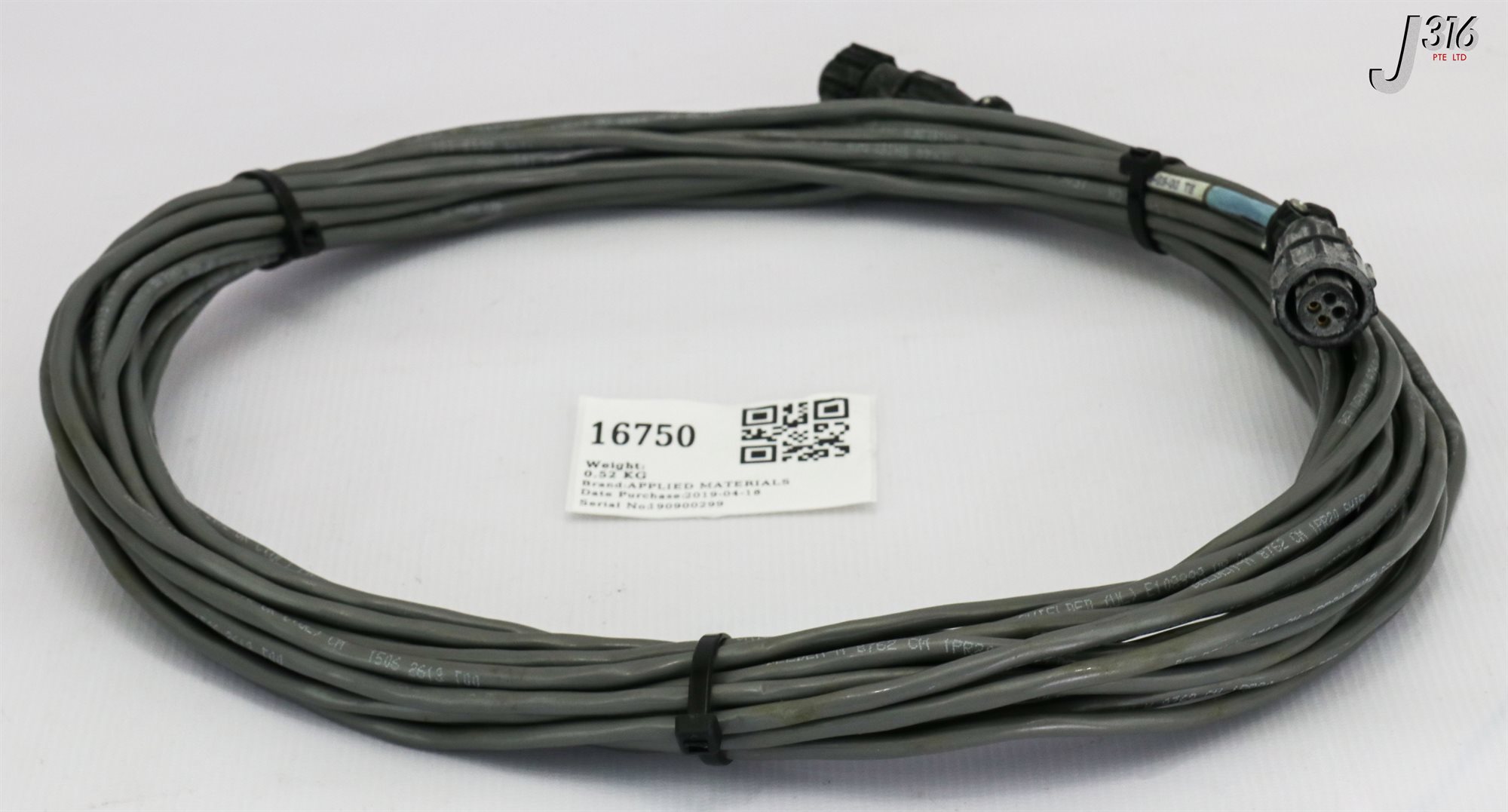 16750 APPLIED MATERIALS CABLE ASSY, 50FT WTR LEAK DETECT MNFRM I